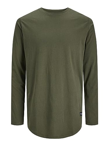 JACK & JONES Langarm-T-Shirt einfarbig für Herren