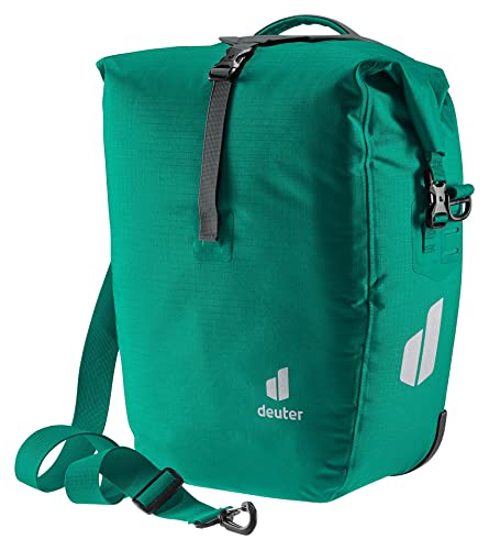 Produktbild: deuter hinterradtasche weybridge 20+5 l wasserdicht rolltop bagfix halterung reflektierend