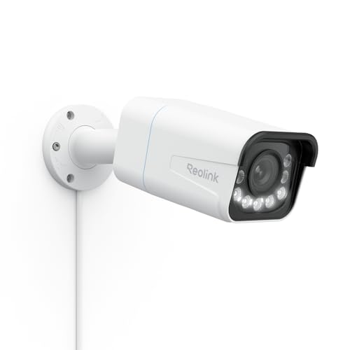 reolink 4k ip kamera outdoor mit person und fahrzeugerkennung, 5x zoom, nachtsicht