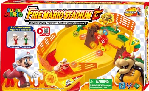 EPOCH Games Super Mario Fire Mario Stadion Figurenspielzeug 7416