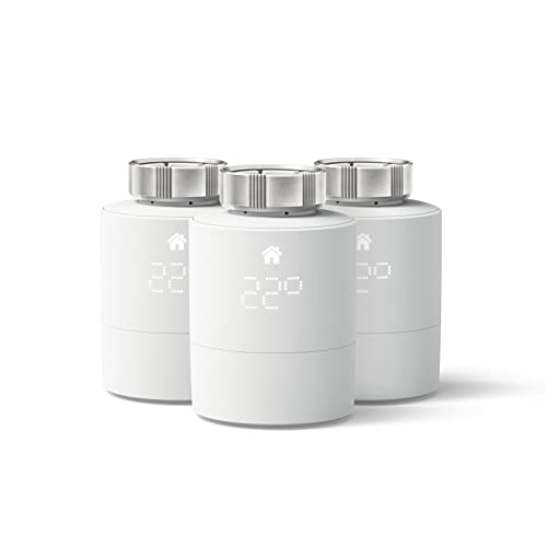 tado Smartes Heizkörperthermostat X, Heizungssteuerung per App, Alexa, Siri, Google Assistant