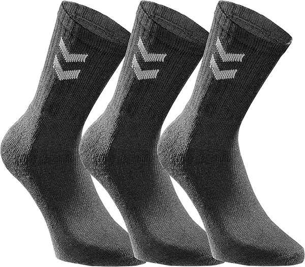 hummel Sportsocken 16 Paar für Damen und Herren, schwarz, Gr. 36-40