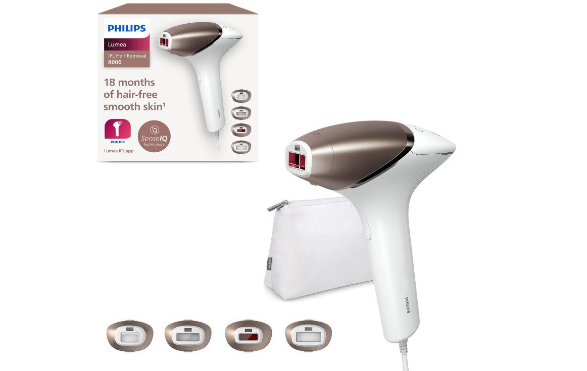 philips lumea 8000 series IPL haarentfernungsgerät 339,99 statt 481