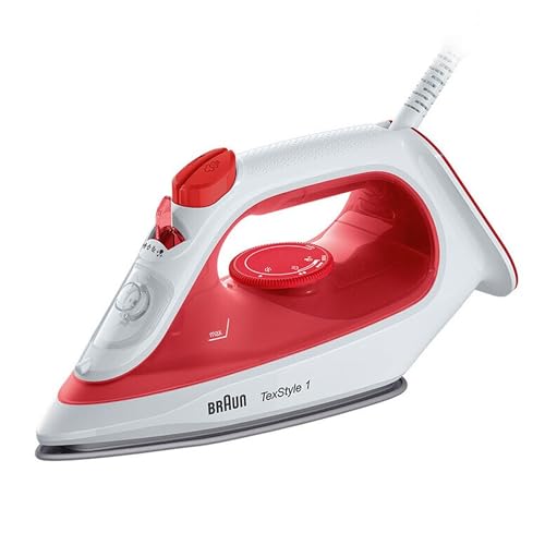 braun texstyle 1 si1019rd dampfbügeleisen, 1900 w, 120 g/min dampf, 220 ml tank