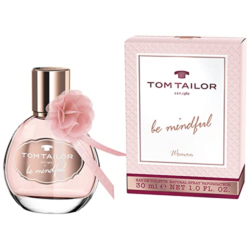 TOM TAILOR Be Mindful Woman Eau de Toilette, 30 ml, blumig-frisch, für selbstbewusste Frauen