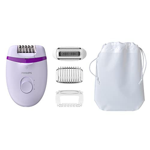 philips satinelle essential epilierer kabel mit 4 zubehörteilen modell BRE275/30
