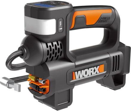 Worx wx092.9 akku-kompressor ohne akku und ladegerät für 51 euro