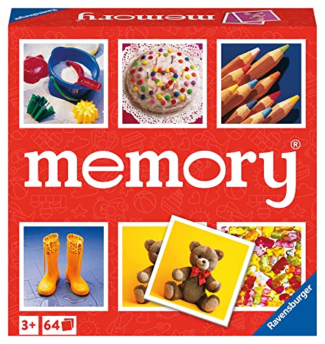ravensburger junior memory spiel für kinder ab 3 jahren, klassiker, black friday