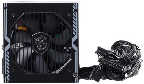 msi mag a650bn netzteil 650w 80 plus bronze eu stecker atx 12v 120 mm fan