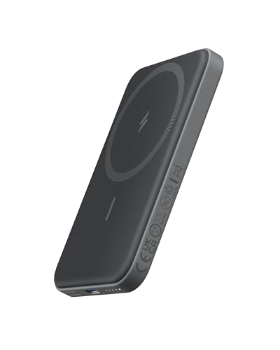 anker 621 magnetische powerbank 5000mAh mit usb-c kabel für iphone 12/13