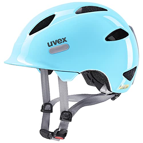 uvex oyo kinder fahrradhelm leicht, individuell anpassbar, erweiterbar mit led-licht