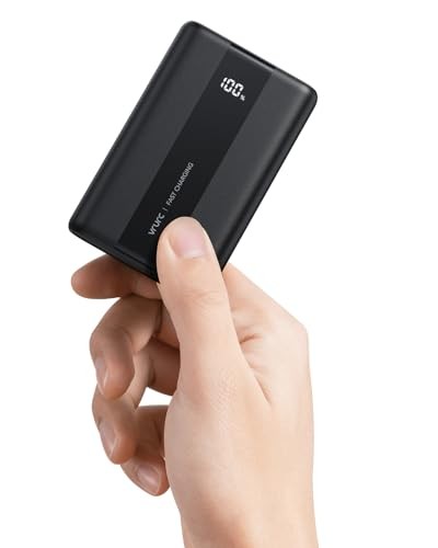 VRURC Power Bank 20000mAh, 22,5W QC & PD 3.0, 6 Ports, USB-C, CE-zertifiziert
