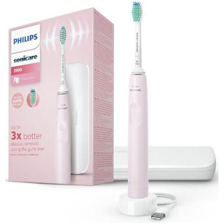 philips sonicare zahnbürste hx3673/11 3100 series rosa für 34,99 euro