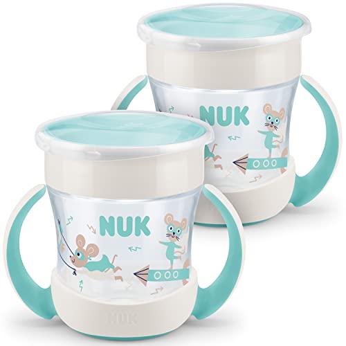 nuk mini magic cup trinklernbecher 360-trinkrand 160 ml ab 6 monaten 2 stück