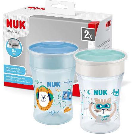 nuk magic cup trinklernbecher 2er pack 230ml für 12,59 statt 20