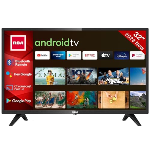 android tv von rca, 4k, smart tv, 55 zoll, led fernseher