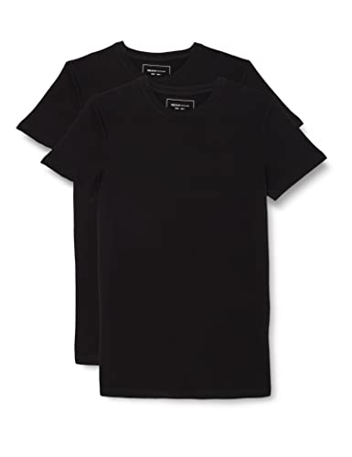 tom tailor denim herren t-shirt 2er-pack long fit rundhals baumwolle größen s m