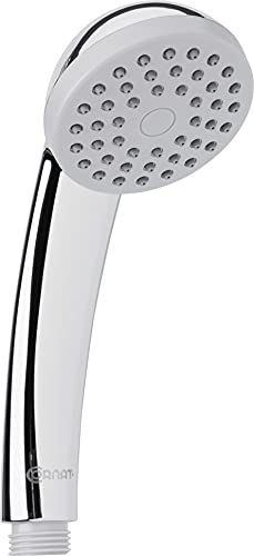 Cornat Handbrause Amarela 67 mm, verchromt, 1 Strahl, Anti-Kalk, ECO-Duschbrause