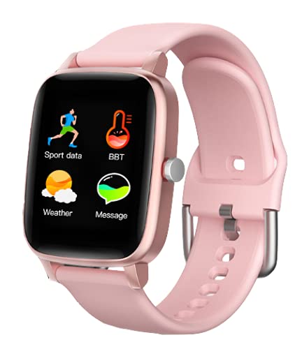 Produktbild: carneo soniq+ damen smartwatch, gps, herzfrequenz, sauerstoff, temperatur, stressmessung