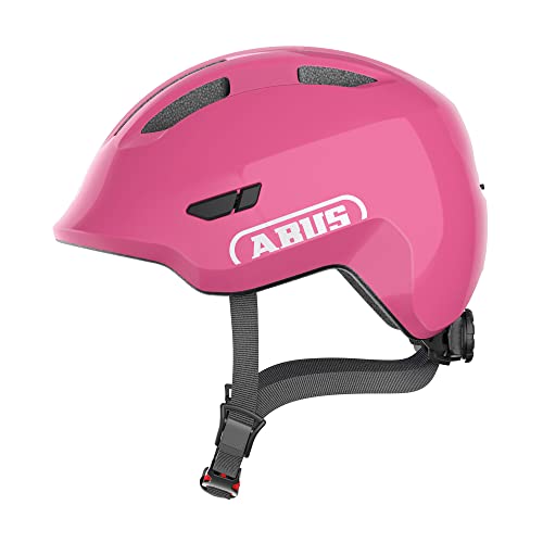 ABUS Smiley 3.0 Kinder Fahrradhelm, tiefes Design, ponytail-freundlich, für Mädchen und Jungen