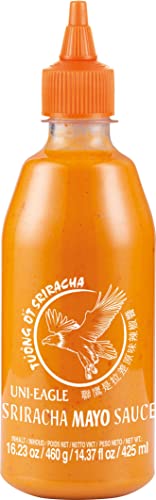 chili sauce sriracha mayo von uni-eagle, würzige mayocreme mit chilies, 460 g
