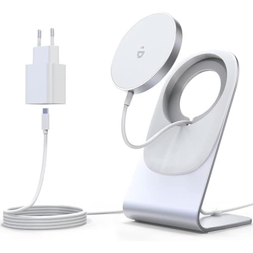 wireless charger magsafe kompatibel für iphone 15/14/13/12/11 pro max, kabellos