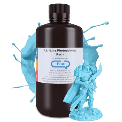 elegoo abs-like resin 2kg 2für1 aktion blau, weiß, grau 9,99 (5/kg) amazon prime