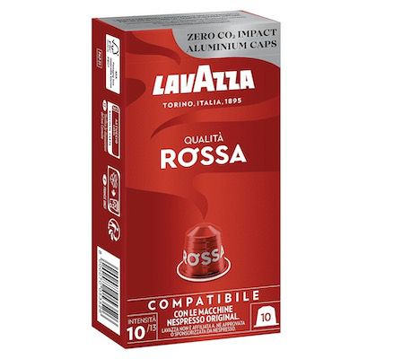 lavazza qualitäts rossa espresso kapseln 100er pack für 23,31 euro statt 28 euro