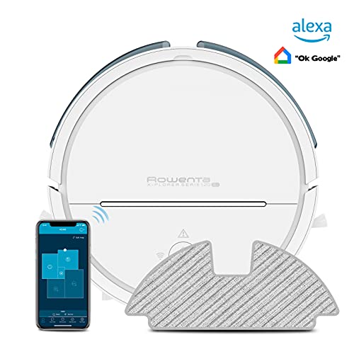 rowenta saugroboter x-plorer s für 120 m reinigung, weiß