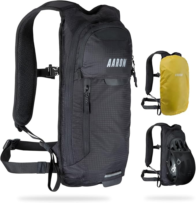 Produktbild: AARON 8L Fahrradrucksack Skirucksack wasserdicht Wanderrucksack klein Damen Herren