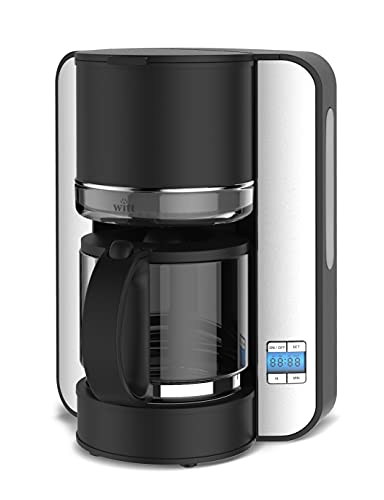 witt wcc800b kaffeemaschine mit timer und 1,5l kapazität