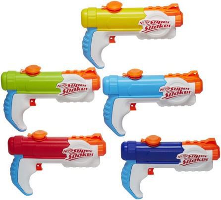 nerf super soaker piranha wasserblaster 5er pack für 10,11 euro statt 19 euro