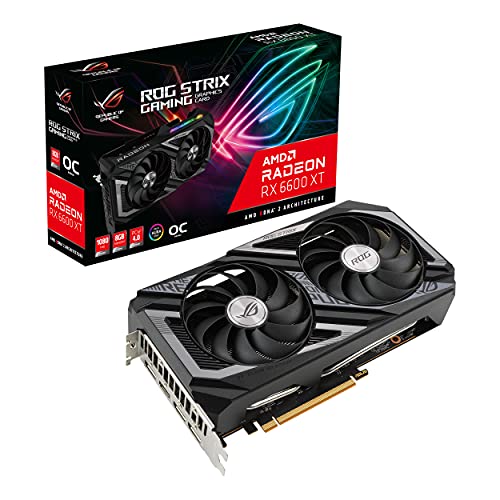asus rog strix amd radeon rx 6600 xt grafikkarte 8gb schwarz