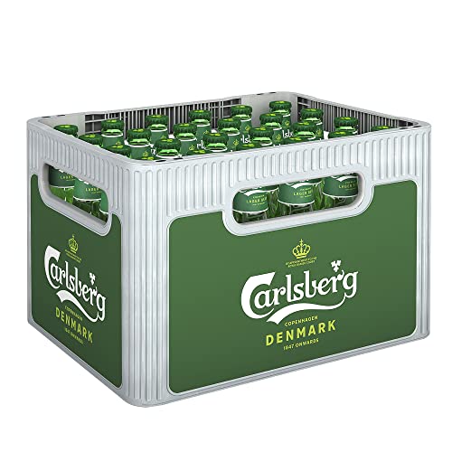 carlsberg beer lager 5,0 kasten mehrweg 24x0,33l 13,10 euro sparabo 3,42 euro pfand