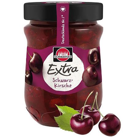 schwartau extra konfitüre schwarzkirsche 340g günstig ab 1,39