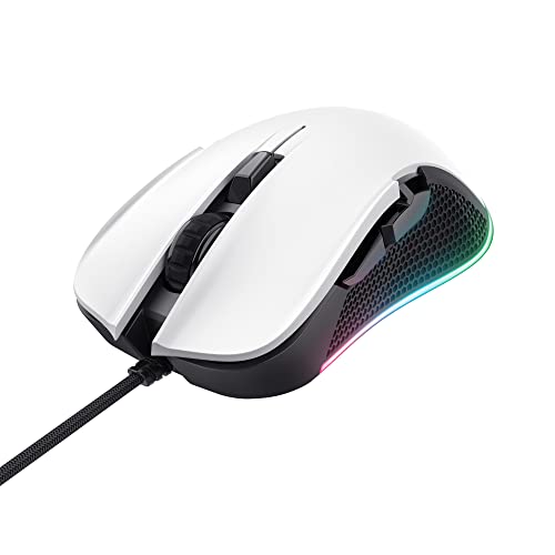 Produktbild: gaming maus trust gaming gxt 922w ybar rgb, 7200 dpi, 6 tasten, kabel 2,1 m