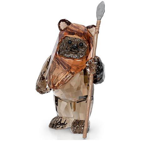 swarovski ewok wicket figur star wars für 135,15 euro (statt 167 euro)
