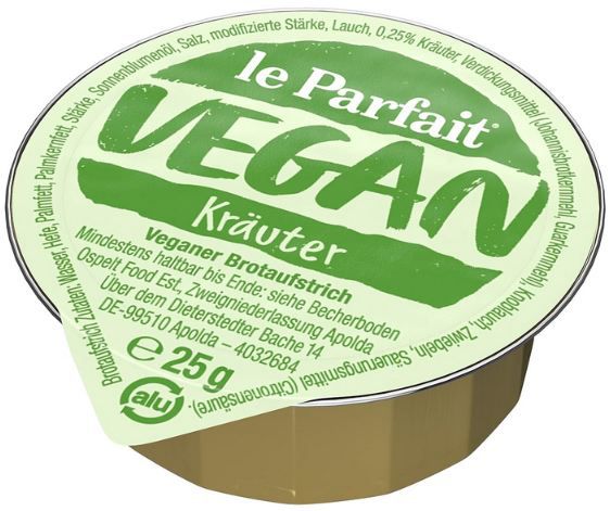 le parfait veganer brotaufstrich 120er pack kräuter tomate ab 32,51