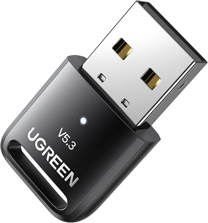 UGREEN Bluetooth 5.3 Adapter USB Dongle für bis zu 5 Geräte, Windows 11/10/8.1