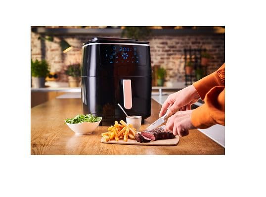 tefal easy fry grill steam 3-in-1 heißluftfritteuse 6,5 liter schwarz