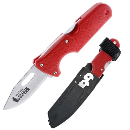 cold steel click-n-cut hunter lockback taschenmesser, klappmesser