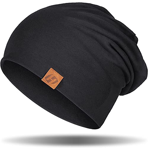 hasagei beanie damen unisex elastisch leicht weich slouch mütze für alle jahreszeiten