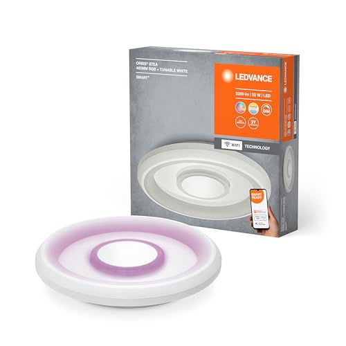 ledvance orbis stea smart wifi deckenleuchte mit dimmfunktion