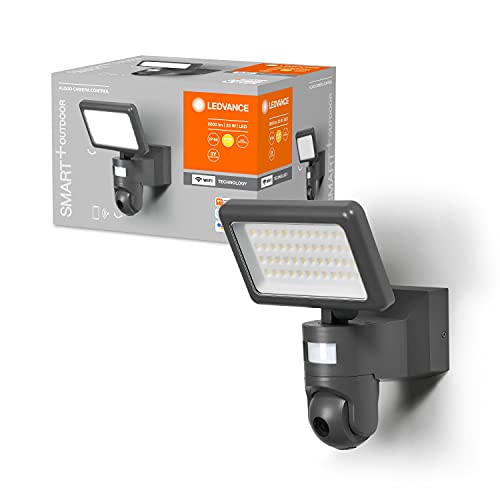 Produktbild: ledvance smart+ flood camera control außenwandleuchte mit überwachungskamera 23w