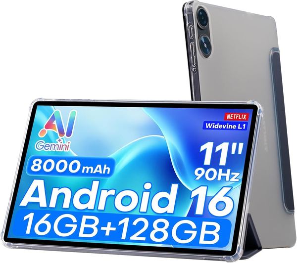 TECLAST P50T Tablet 11 Zoll, Unisoc T7250, 16GB RAM, 128GB ROM, 8000mAh Akku