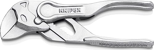 Knipex Zangenschlüssel XS, verstellbar, für präzises Greifen und Halten