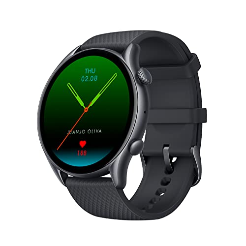 amazfit smartwatch mit fitness tracker und herzfrequenzmessung