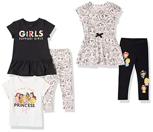Mädchen Outfit-Set 5er-Pack - Disney Princess, Marvel, Star Wars, Frozen, 8 Jahre