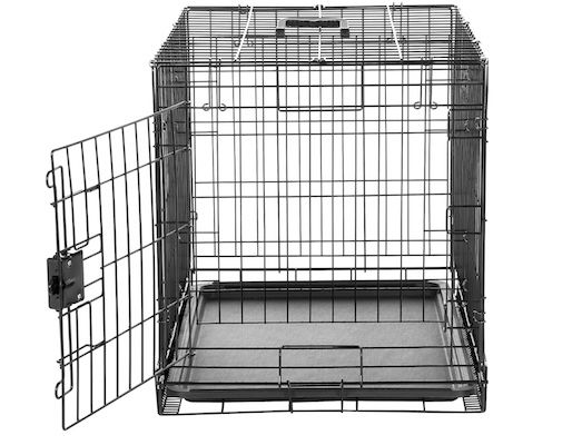 hundekäfig amazon basics 76 x 48 x 53 cm für 31,20  statt 40 