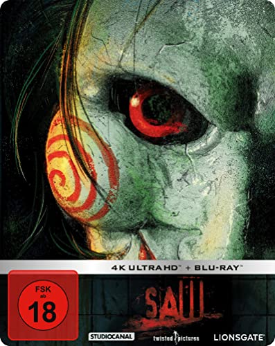 saw steelbook edition 4k und blu-ray film set